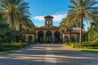 © Art Jabz - Luxurious Florida Clubhouse Entrance