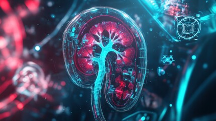 Poster - Digital Kidney Anatomy:  A Futuristic Visualization of Human Organ