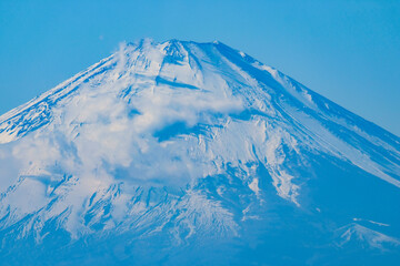 Wall Mural - 江ノ島と富士山