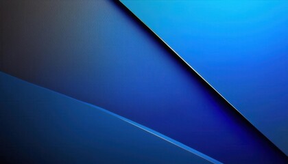Aufkleber - abstract geometric blue background with diagonal black and light blue lines, modern minimalist digital design for branding, presentation, and web graphics

