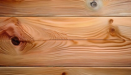 Poster - close-up of natural wood grain with vivid knot patterns and smooth texture, perfect for background, designs, or rustic decor elements