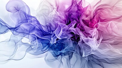 Leinwandbilder - Dynamic abstract layers of intertwining colors digital art contemporary style creative environment close-up viewpoint