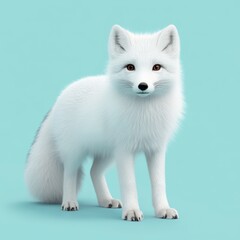 Wall Mural - an arctic fox