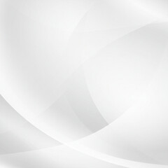 Poster - Simple abstract white background, blending soft gradients and smooth surfaces for a refined and professional look, ideal for modern designs and templates