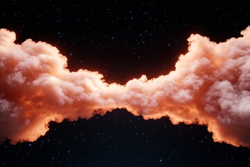 Poster - Stellar Nebula Vibrant Gas and Dust Cloud for Modern Space-Themed Marketing and Educational Visuals in Sci-Fi Branding