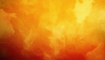 Aufkleber - warm textured gradient in fiery orange and yellow hues with subtle artistic brush strokes, ideal for digital art or branding design
