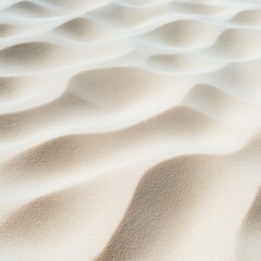 Aufkleber - Textured Minimalism Serene Sandy Beach Under Soft Sunlight for Wellness Content and Eco-Friendly Brand Aesthetics - Natural Tranquility and Visual Simplicity