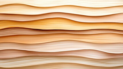 Poster - Rustic watercolor concept. Abstract wavy paper texture in warm tones, ideal for background and design projects.