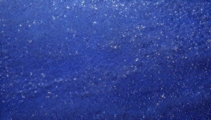 Fototapete - deep blue fabric texture with shimmering glitter specks and diagonal weave pattern for creative backgrounds or textile design