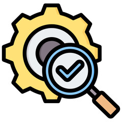 Poster - Proficiency Test Outline Color Icon