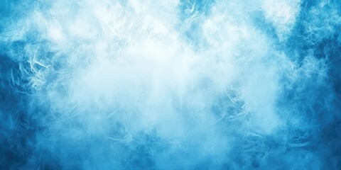 Fototapete - Light blue abstract texture background with cloud-like patterns, featuring ample white space at center for text insertion, soft and dreamy feel.