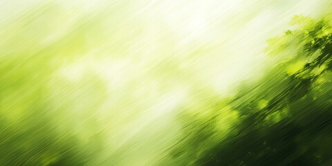 Poster - Soft blurred abstract background featuring a gradient of soothing green shades with gentle highlights, conveying tranquility and lushness.