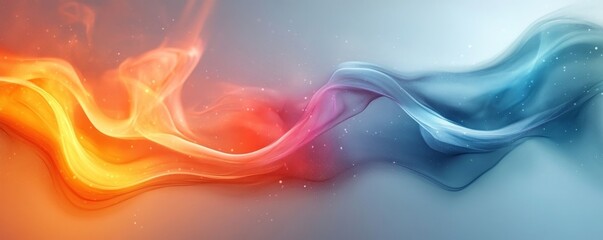Poster - Harmony Concept Digital Background, Generative AI