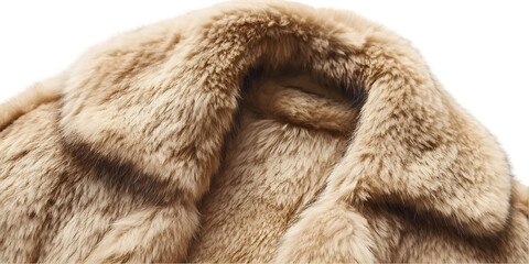 close up of a fur coat