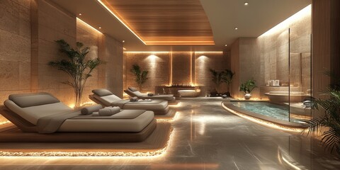 Poster - Spa Concept Digital Photo Design, Generative AI