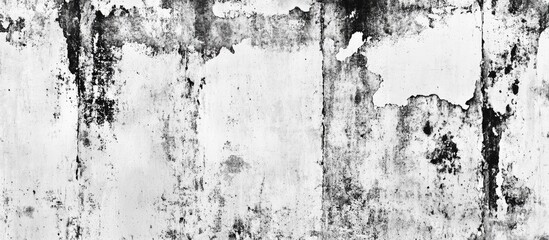 Wall Mural - Abstract black and white grunge texture with navy and gray tones featuring mottled patterns, ideal for artistic backgrounds and design projects.