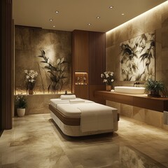 Poster - Spa Concept Digital Photo Design, Generative AI