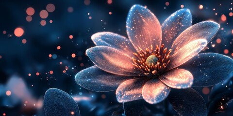 Poster - Harmony Concept Digital Background, Generative AI