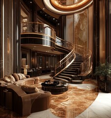 Poster - Luxury Lifestyle Concept Digital Design, Generative AI