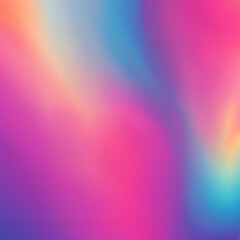 Poster - A vibrant and colorful abstract background blending pink, purple, blue, and orange hues, evoking a sense of calm and creativity.