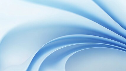 Poster - Abstract soft blue wave background. 3d blue background with blue lines curved, wavy sparkle with copy space for text. Three-dimensional wave and blue background flowing elegant design smooth pattern