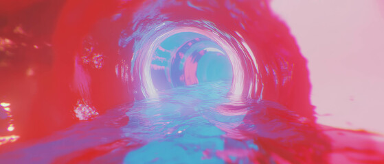 Poster - Dynamic interaction of abstract arches with virtual forces creating vivid simulations