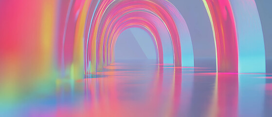 Poster - Dynamic interaction of 3D arches with virtual forces in colorful simulations