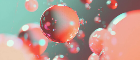 Poster - Data visualization through abstract bubble charts for enhanced analysis and comparison