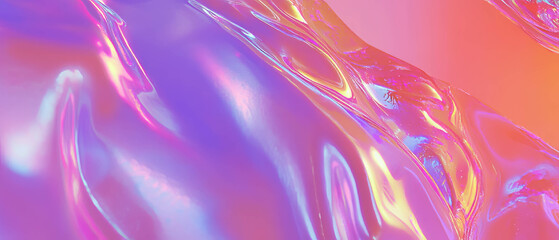 Poster - Dynamic abstract representation of 3D data streams showcasing data movement and analysis