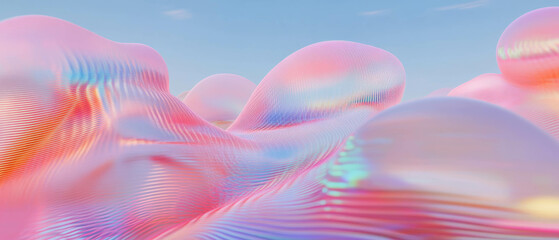 Poster - Exploring interactive data visualizations through abstract 3D landscapes