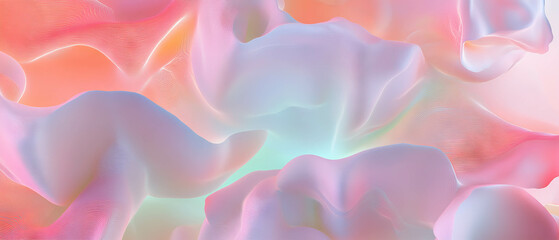 Poster - Interactive 3D data visualization background enhancing user experience in exploration