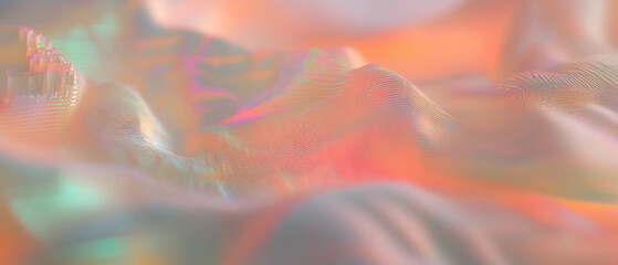 Poster - Dynamic 3D data visualizations interacting with music create an immersive experience