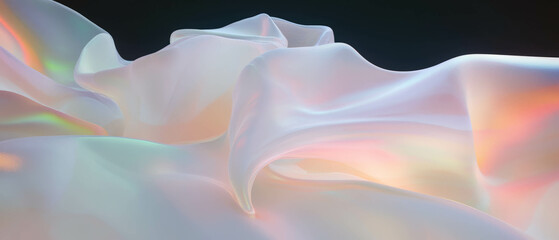 Poster - Exploring the beauty of intricate 3D fractal patterns with vibrant colors and depth