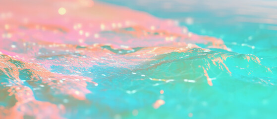 Poster - Vibrant abstract background showcasing 3D geographic maps with data visualization techniques