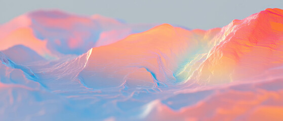 Poster - Abstract visualization of 3D geographic maps for spatial data analysis and representation