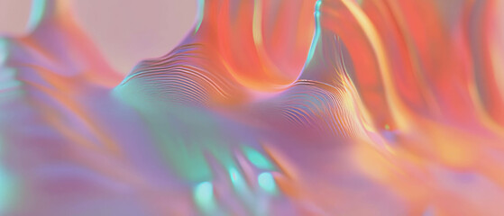 Poster - Exploration of data visualization through abstract heatmap backgrounds
