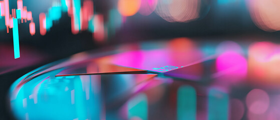 Poster - Visual insights through colorful 3D pie charts showcasing data distributions and proportions