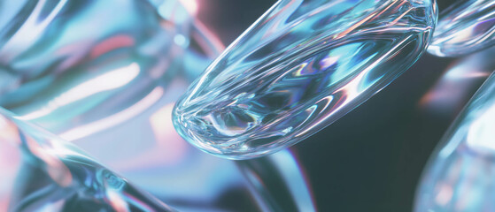 Poster - Futuristic communication devices and advanced designs in a sleek abstract environment