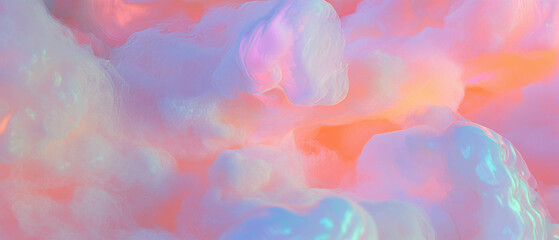 Aufkleber - Abstract 3D smoke background with varying densities and opacities for creative design
