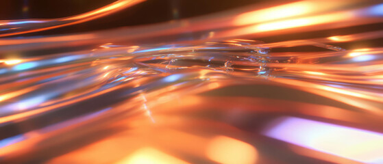 Poster - Exploring dynamic interaction of sound waves and light in an abstract environment