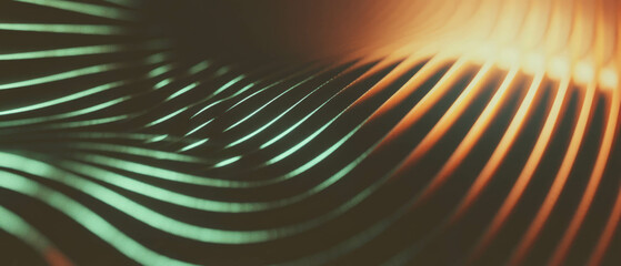 Poster - Dynamic patterns of sound waves interacting to create visual music and harmonious vibrations