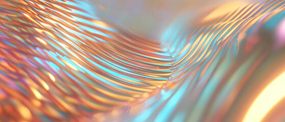 Aufkleber - Exploration of abstract textures through dimensional sound wave patterns