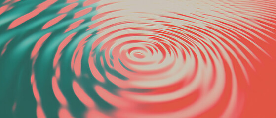 Poster - Exploring mesmerizing sound waves and swirling patterns in vibrant colors