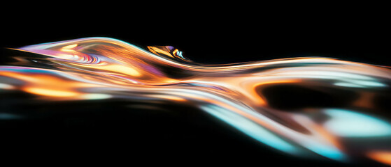 Poster - Swirling vortexes with vibrant colors creating dynamic abstract energy
