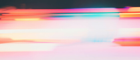 Fototapete - Gradients blend to create a dynamic abstract background with a digital glitch effect