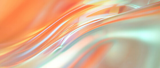 Poster - Abstract data waves create a modern design for digital business branding opportunities