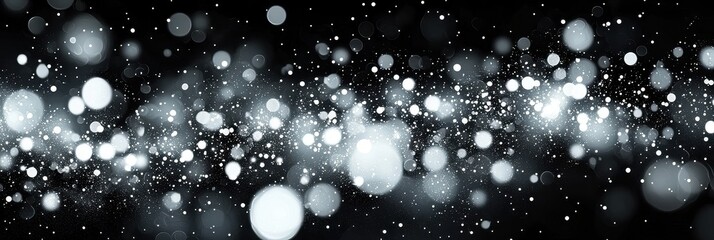Wall Mural - Ideal for banner or poster designs, this background embodies a winter wonderland theme.