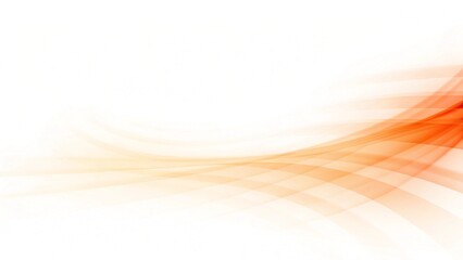 Aufkleber - Curve and blend light orange abstract background, modern swirl pattern with smooth waves, digital fluid texture design for wallpapers, presentations, web, and elegant creative visuals