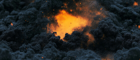 Poster - Dusty texture creates immersive experience in 3D render of virtual world
