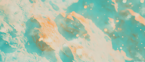 Aufkleber - Dusty texture background with organic feel in soft pastel colors